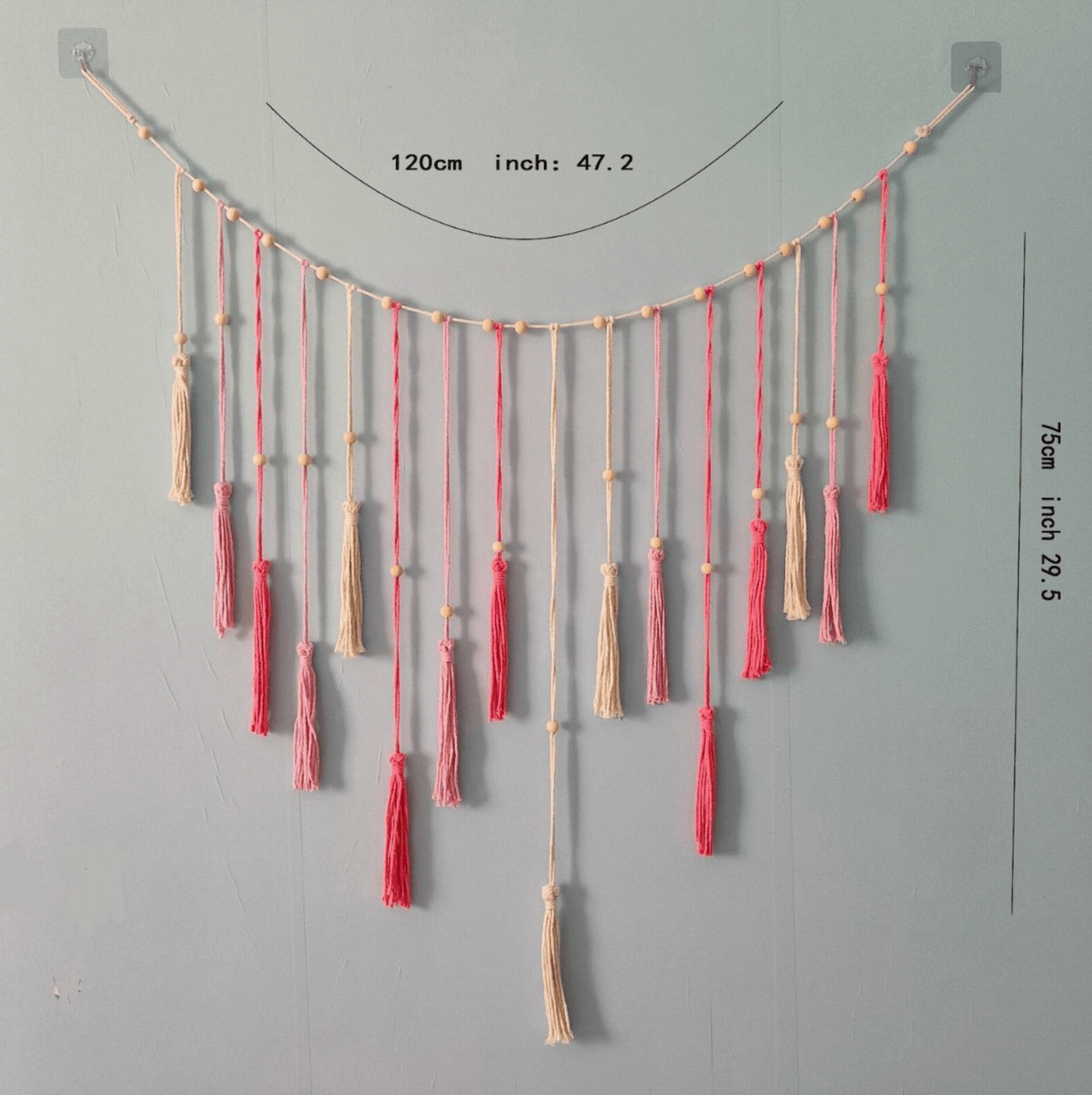 Boho Wandkleed met Bladontwerp