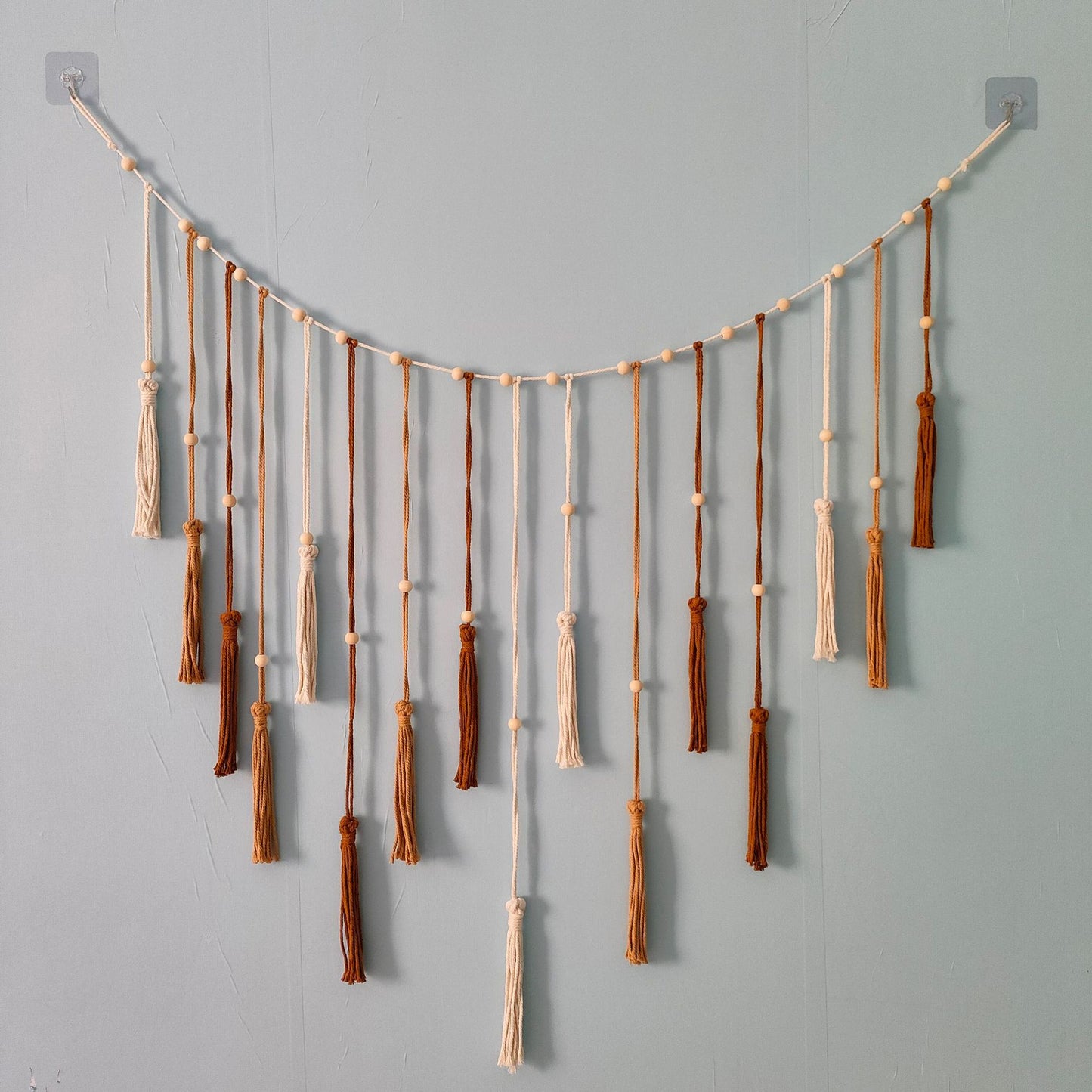 Boho Wandkleed met Bladontwerp