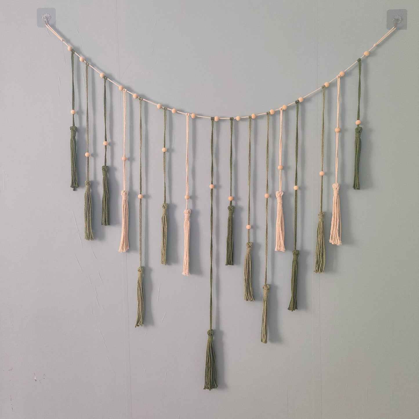 Boho Wandkleed met Bladontwerp